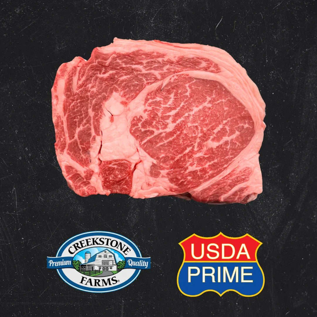 Entrecôte USDA Prime, Black Angus, 180d grain fed, Creekstone Farms