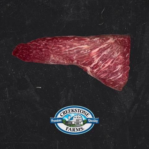 Tri-tip i bit 1kg, Black Angus, 180d grain fed, Creekstone Farms