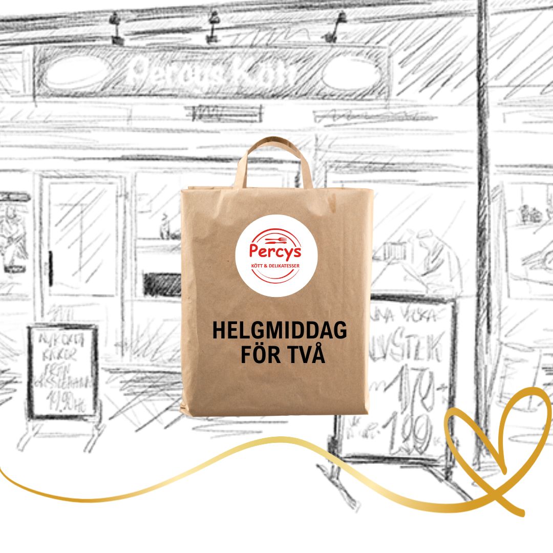 Helgmiddag för två