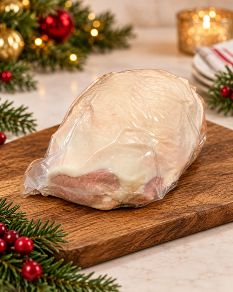 Julskinka kokt, benfri, Innanlårsskinka
