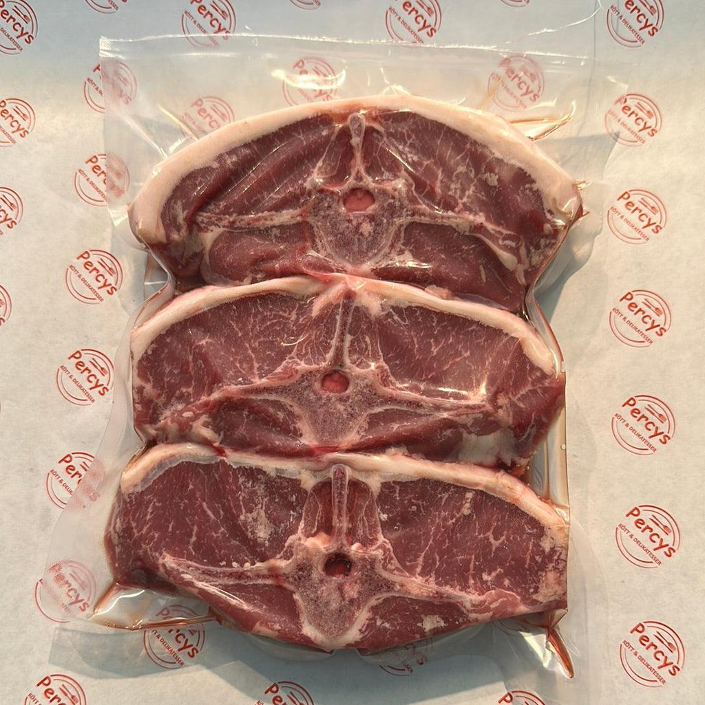 Lammkotletter 1 kg i skivor - Percys Kött