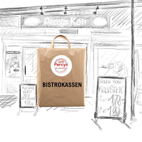 Percys Bistrokasse för två - Percys Kött
