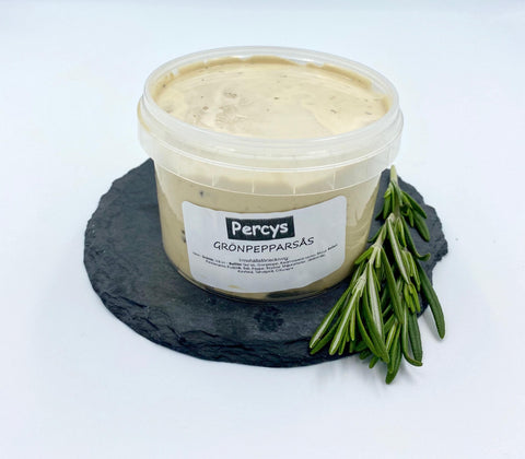 Grönpepparsås - Percy's Kött