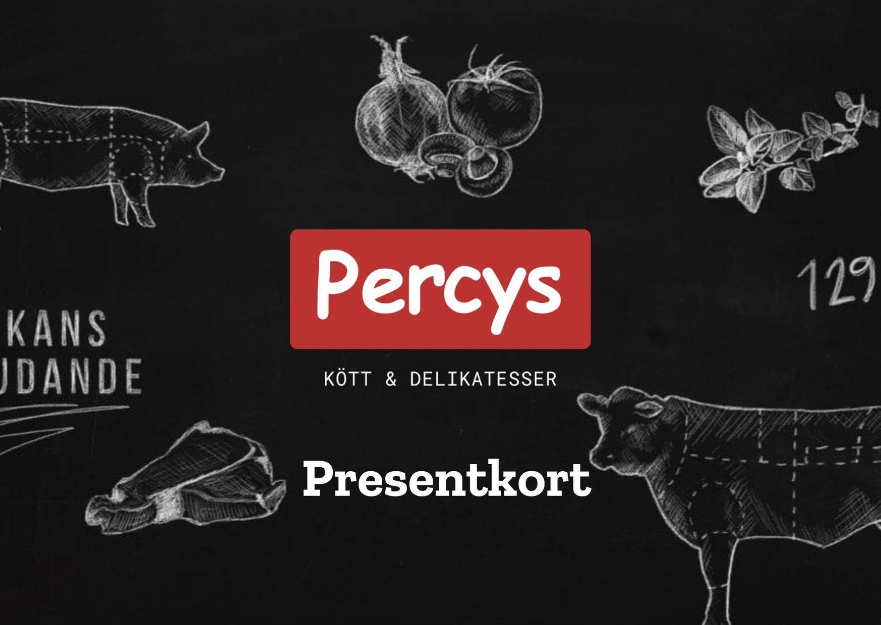 Percys Kött Presentkort Online - Percys Kött